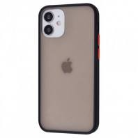 Чехол Shadow Matte на iPhone 12 и 12 Pro Black/Red Чехол Shadow Matte на iPhone 12 и 12 Pro Black/Red